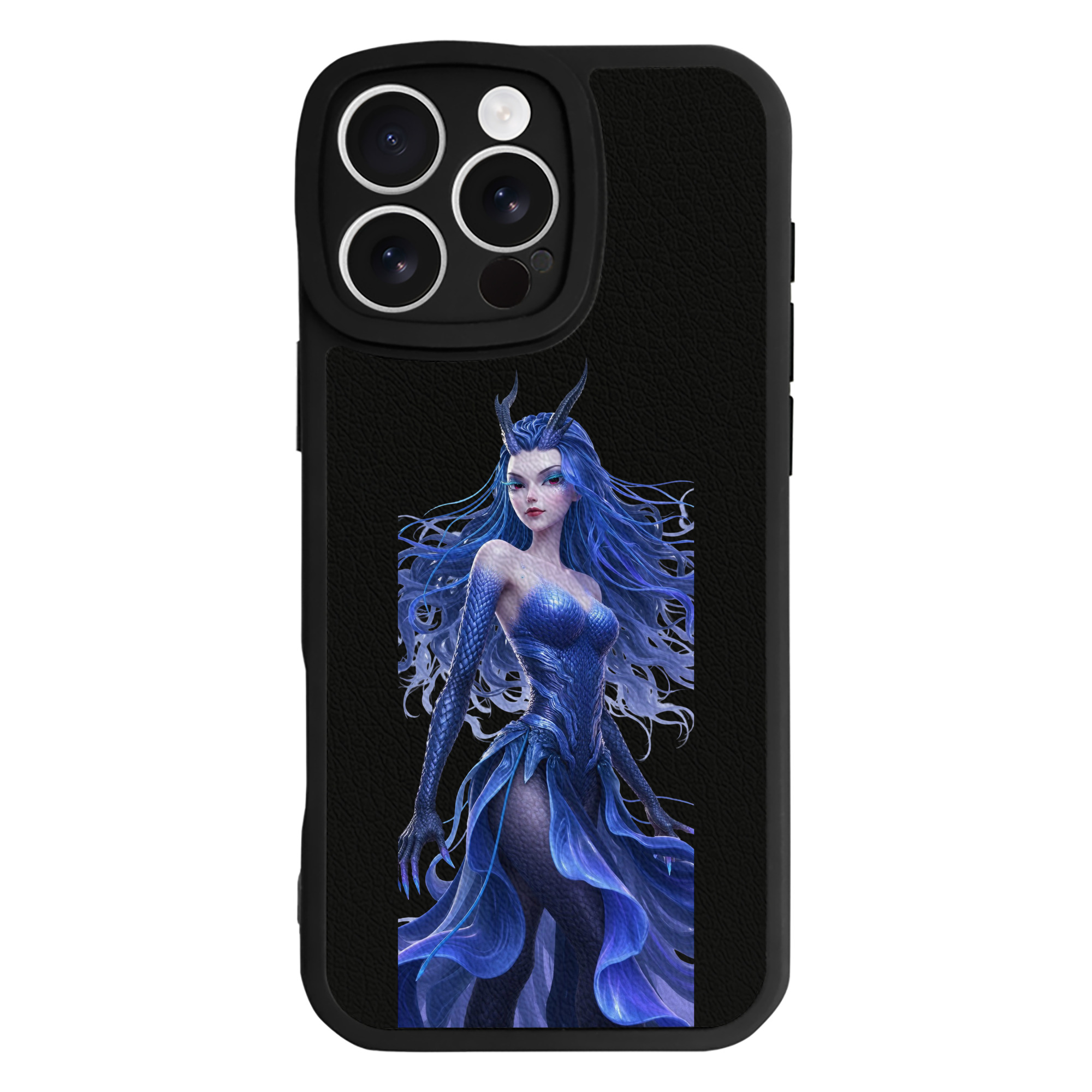 （画像用） Ne Zha 2 ナタ 魔童の大暴れ 【iPhone 16シリーズ対応】シリコンスマホケース（レザー調） 材質：シリコン